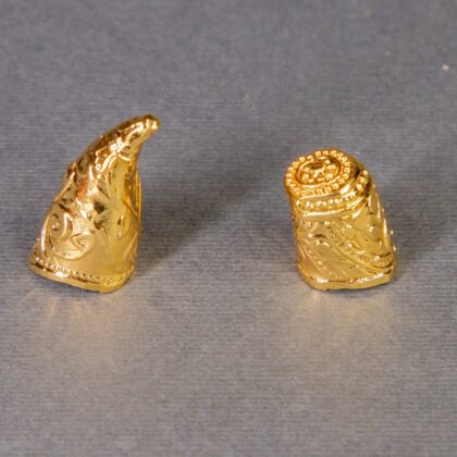 Gold Plated Ganesha Dant Large