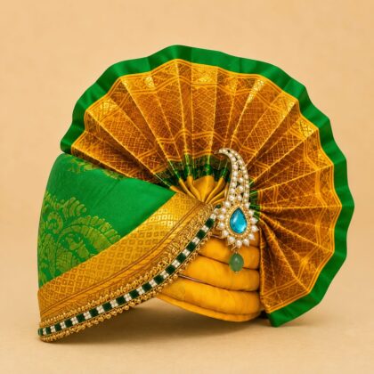 Adjustable Ganpati feta for 2 to 2.5idol