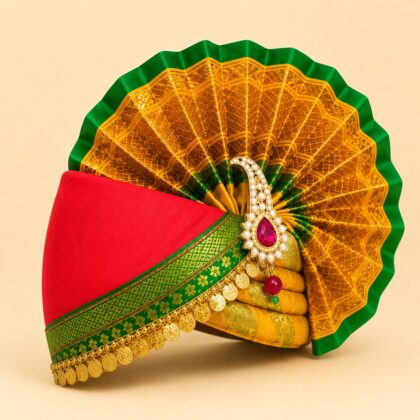 Adjustable Ganpati feta for 2 to 2.5idol