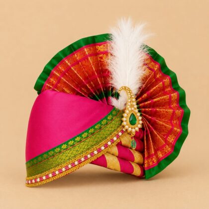 Adjustable Ganpati feta for 2 to 2.5idol