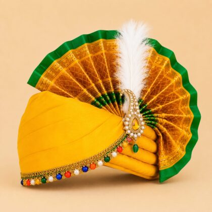 Adjustable Ganpati feta for 2 to 2.5idol