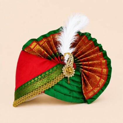 Adjustable Ganpati feta for 3 to 3.5idol