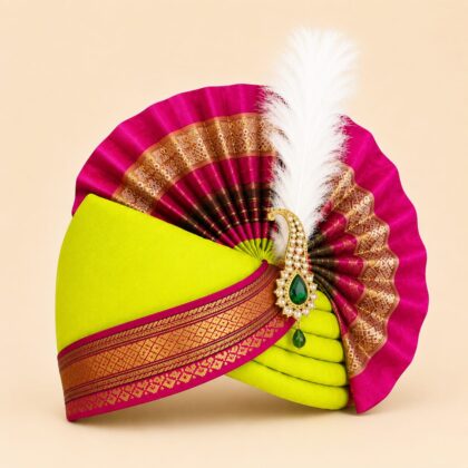Adjustable Ganpati feta for 3 to 3.5idol