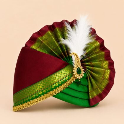 Adjustable Ganpati feta for 3 to 3.5idol
