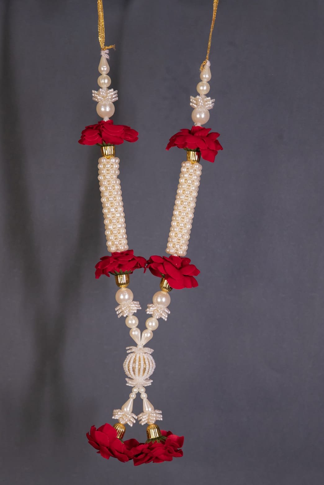 GANPATI MOTI AND RED ROSE KANTHI 1 to 2ft idol