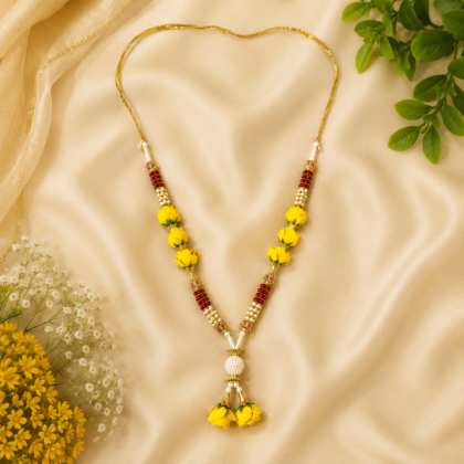 GANPATI KANTHI YELLOW SMALL FLOWER