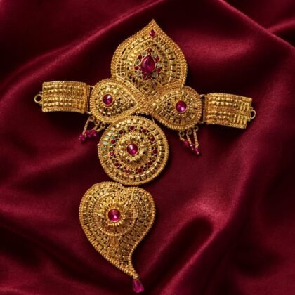 Gold Plated Soandpatii for 3ft Ganesha Idol