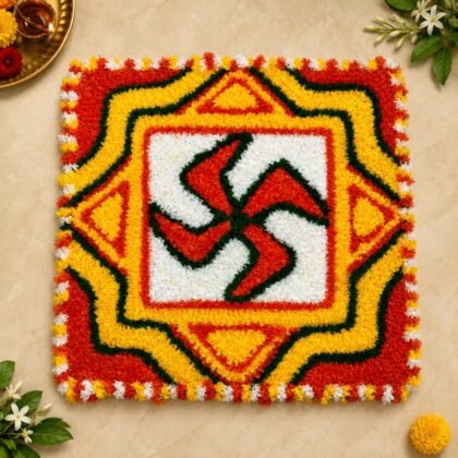 Swastik Chaurang Aasan 15 X 15