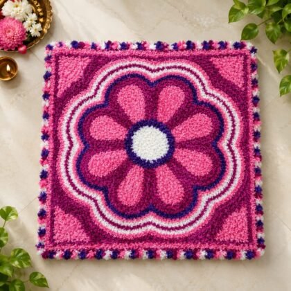 Flower Chaurang Aasan 15 X 15