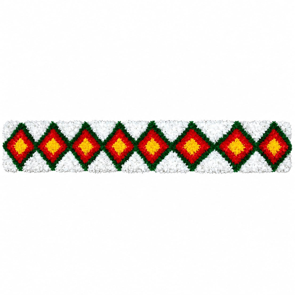 Woolen Door Border Rangoli for Diwali Decoration 32Inch
