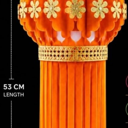 Traditional MID Velvet Karanji Latern